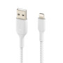 Braided Cable Lightning 1M BELKIN CAA002bt1MWH - White
