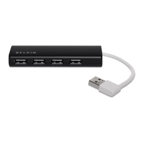 Hub de Voyage 4 Ports USB 2.0 BELKIN F4U042BT - Noir