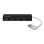 Travel Hub 4 ports USB 2.0 BELKIN F4U042BT - Black