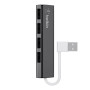 Hub de Voyage 4 Ports USB 2.0 BELKIN F4U042BT - Noir