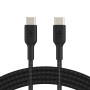 Braided Cable USB-C / USB-C 2M BELKIN CAB004BT2MBK - Black