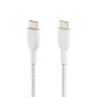 Braided Cable USB-C / USB-C 1M BELKIN CAB004bt1MWH - White