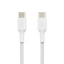 Braided Cable USB-C / USB-C 1M BELKIN CAB004bt1MWH - White
