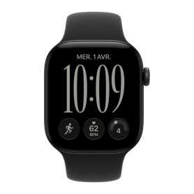 Apple Watch Series 12 GPS 42mm Black Aluminium Sport Band S/M New | EasyMobile