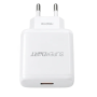 Chargeur, Adaptateur - Kit Chargeur Rapide GaN 45W USB-C + USB-A avec Câble USB-C 1M WUW-T116 - Blanc, prix de gros.