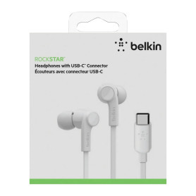 Ecouteurs Kit Main Libre Type-C BELKIN - Blanc