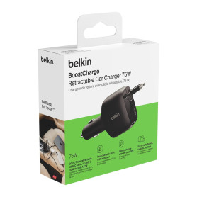 Chargeur Voiture USB-C (75W) BELKIN CCC001hqBK - Noir