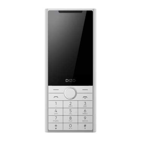 DIZO Star 500 2G Feature Phone Silver - New | EasyMobile