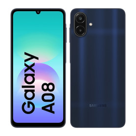 Smartphone Galaxy A08 Samsung 64GB 4GB RAM Dark Blue - Non EU - New | EasyMobile