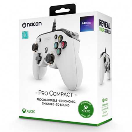 Nacon Pro Xbox X Series Wired Controller White