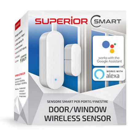 Intelligent Opening Sensor Set for Door and Window (Alexa and Google Assistant Compatible)