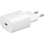 Samsung 25W White USB Type-C Power Adapter - Retail Box (Original)