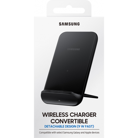 Samsung Vertical Wireless Charger 9W Black - Retail Box (Original)