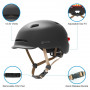 Casque Xiaomi pour Trottinette Scooter Vélo - Phares LED Automatiques