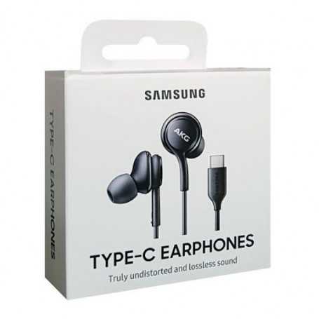 Type-C Headset SAMSUNG AKG Black - Retail box (Original)