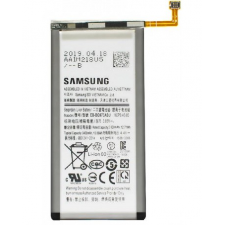 Batterie EB-BG973ABU Samsung Galaxy S10 (G973) (Service Pack) - GH82-18826A