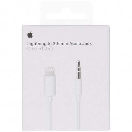 Câble Lightning / Jack 3,5 mm - 1,2M - Retail Box (Apple)