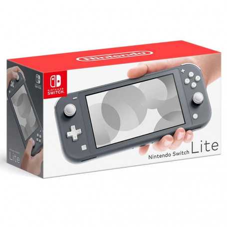 Nintendo Switch Lite Console Grey With Adapter (Origin Japan)