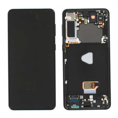 Screen Samsung Galaxy S21 Plus (G996) Black Frame (Service Pack)