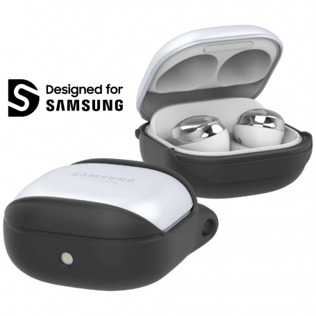 Coque en Silicone ARAREE Bean Noir - Samsung Galaxy Buds Live / Pro