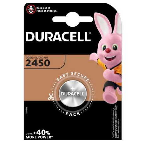 Pile Bouton DURACELL LITHIUM  DL/CR2450 1pc