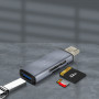 2 in 1 Lightning / USB Micro-SD/SD card reader, LinQ OTG802