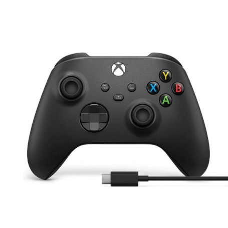 Wireless Xbox Series X/S Controller with PC Cable - Black