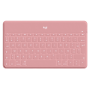 Logitech Keys-To-Go French AZERTY Bluetooth Keyboard - Pink