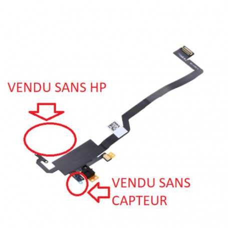 Nappe Capteur Proximité iPhone XS Max Sans ecouteur interne du haut