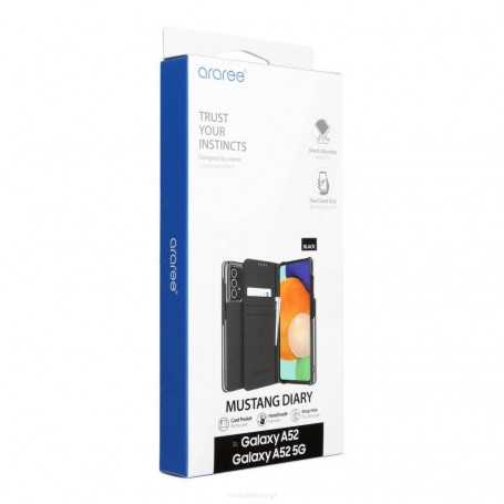 ARAREE Mustang Diary Wallet Flip Case for Samsung A52 / Lite / 5G Stylish Protection and Functionality