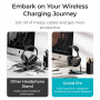 Benks Grand Pro Headphone Stand - 15W Wireless Fast Charging and Stable Design - Black