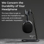 Benks Grand Pro Headphone Stand - 15W Wireless Fast Charging and Stable Design - Black