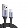 Câble USB / USB-C Nylon Tressé - UGREEN 60126 - 1M Noir