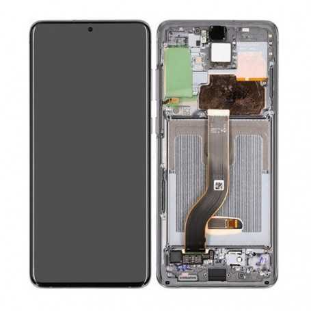 Samsung Galaxy S20 Plus 4G/5G (G985/G986) Grey Screen Frame (Service Pack) - GH82-31441E