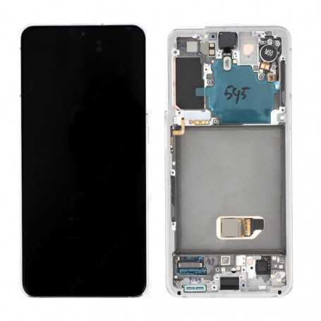 Samsung Galaxy S21 5G (G991) Phantom White Screen (Service Pack) - GH82-27255C