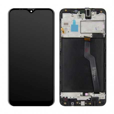 Ecran Samsung Galaxy M10 (M105) Noir + Châssis (Service Pack) - GH82-18685A-19366A