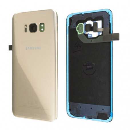 Vitre arrière Samsung Galaxy S8 Plus (G955F) Or (Service Pack) - GH82-14015F