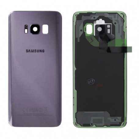 Vitre arrière Samsung Galaxy S8 (G950F) Orchidée (Service Pack)