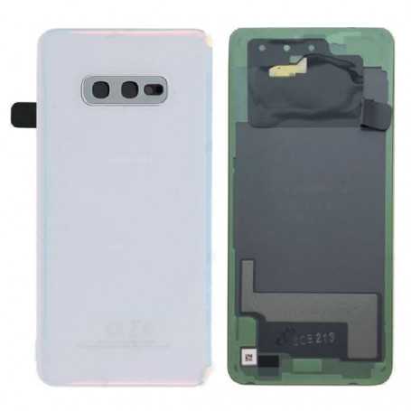 Vitre arrière Samsung Galaxy S10E (G970F) Argent (Service Pack) - GH82- 18452B