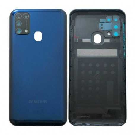 Vitre arrière Samsung Galaxy M31 (M315F) Prism Bleu (Service Pack) - GH82-22412A