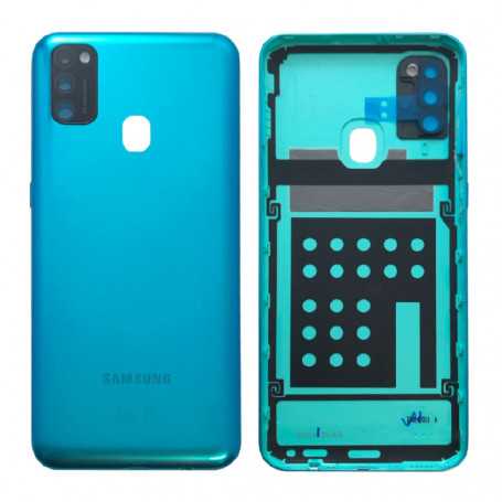 Vitre arrière Samsung Galaxy M21 (M215) Vert (Service Pack)