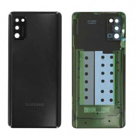 Vitre arrière Samsung Galaxy A41 (A415F) Noir (Service Pack) - GH82-22585A