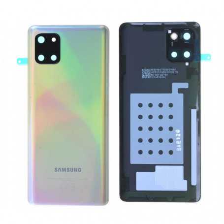 Vitre arrière Samsung Galaxy Note 10 Lite (N770F) Argent (Service Pack) - GH82-21972B