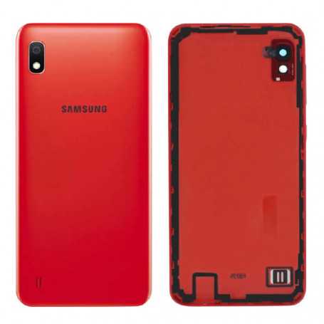 Vitre arrière Samsung Galaxy A10 (A105F) Rouge (Service Pack) - GH82-20232D