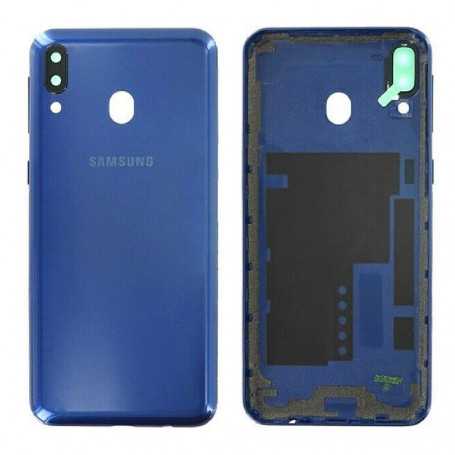 Vitre arrière Samsung Galaxy M20 (M205F) Bleu (Service Pack) - GH82-18932B - GH82-19215B