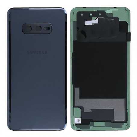 Vitre arrière Samsung Galaxy S10E (G970F) Prism Noir (Service Pack) - GH82-18452A