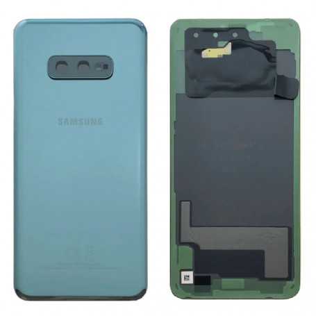 Vitre arrière Samsung Galaxy S10E (G970F) Prism Vert (Service Pack) - GH82-18452E