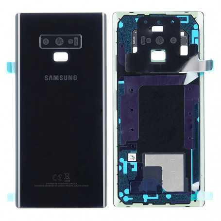 Vitre arrière Samsung Galaxy Note 9 (N960F) Noir (Service Pack) - GH82-16920A