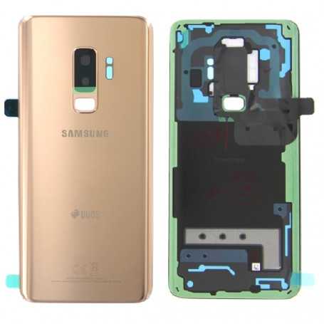 Vitre arrière Samsung Galaxy S9 Plus Duos (G965F) Or (Service Pack) - GH82-15660E