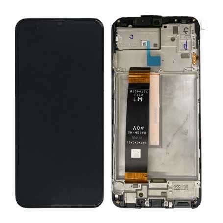 Ecran Samsung Galaxy M23/M33/F23 5G 2022 (M236/M336/E236) Noir + Châssis (Service Pack) - GH82-28487A,28488A